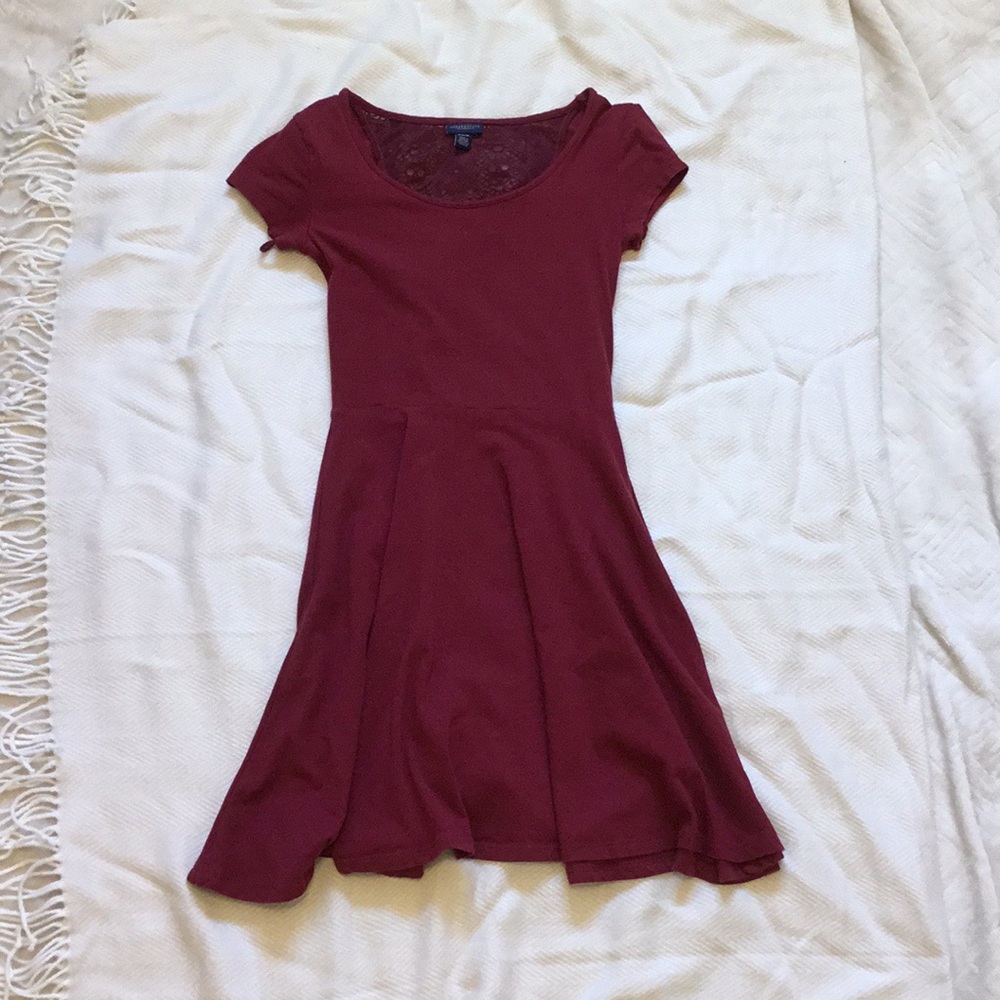 Maroon dress
